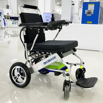 Portable Battery Electric Wheelchair: Ideal for Hospital Patients and Mobility