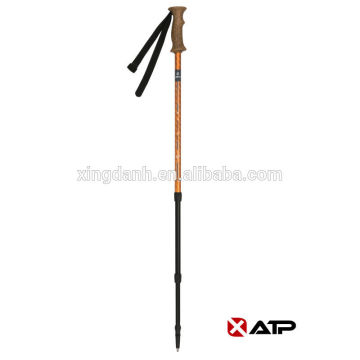 Inner rotating lock anti shock 6061 trekking stick