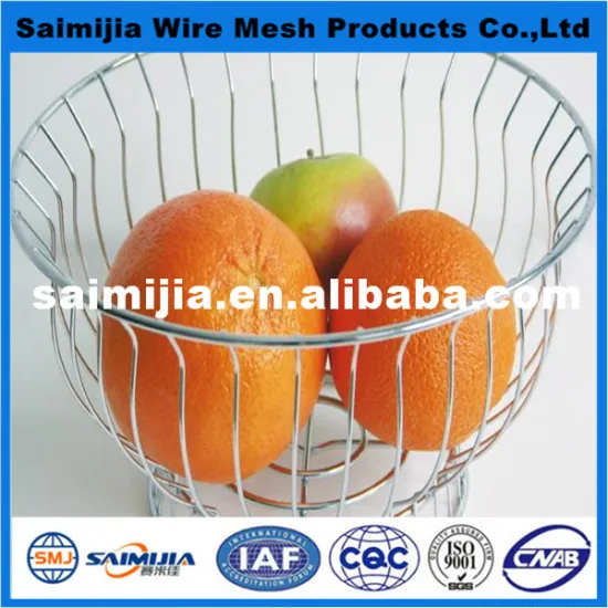 metal baskets used for fruits,metal mesh basket