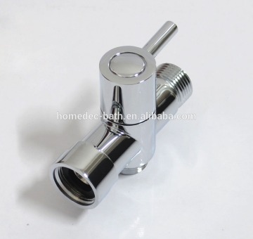 Brass 7/8"T adapter Diverter for toilet bidet shattaf