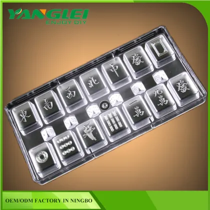 YL-192 mahjong chocolate mould/ice cream marker