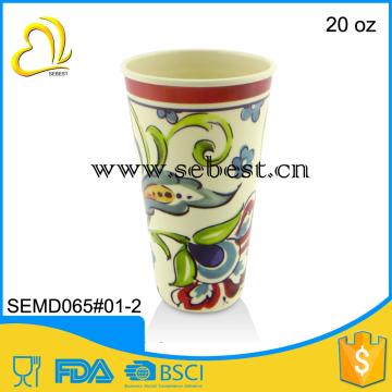hot sale 2016 new design melamine tumble water cups mugs