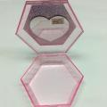 Plastic hexagonal gift box