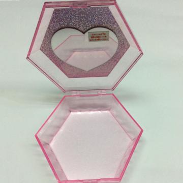 Plastic hexagonal gift box