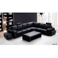 Komfort elegantes Leder -Schnittsofa