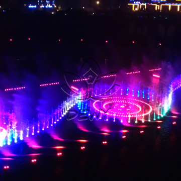 Floating Lake musical water fountain dancing water features
