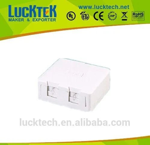 RJ45 Cat5e Cable network Connection Box