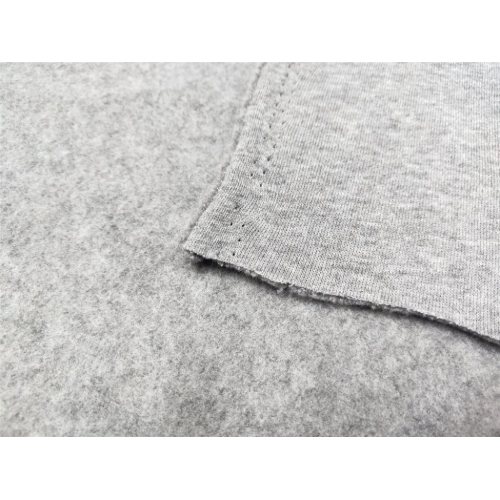 100%Polyester Melange Fleece with One Side Brush Fabric