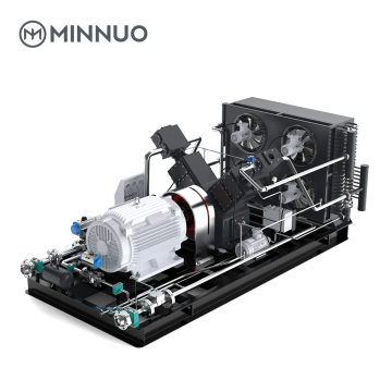 Συμπιεστής CNG Minnuo για αποθήκευση ενέργειας &amp; Ξύρισμα αιχμής - VFD Driven for Maximum ROI