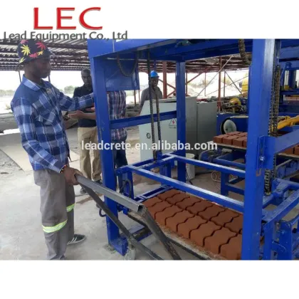 German technology fully automatic concrete block making machine