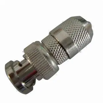 BNC male connector, lock common type, RoHS Directive-compliant