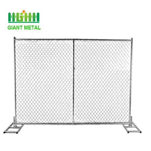 chain link temporary fence or welded temporary fence