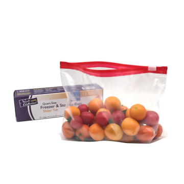 YURUI Wholesale Red Lip Large Plastic Zipper Bags with Slider