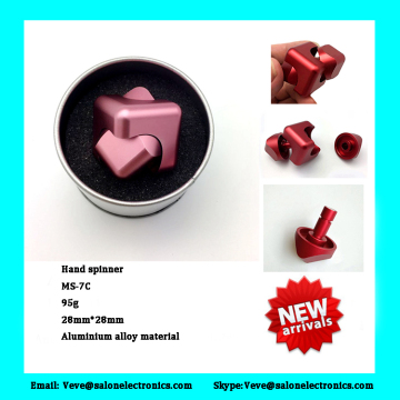 Hand fidget spinner decompression finger spinner with metal box in stock