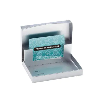 Custom Printed Business Gift Card Holder Packaging Box