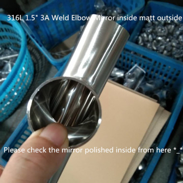 sanitary ss304/ss316L pipe fittings Welding Tee