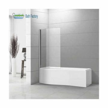 Affordable Hinged Tempered Glass Bathroom Shower Screen