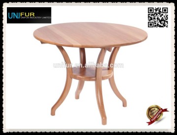 Popular good quality round dining table in cheap price