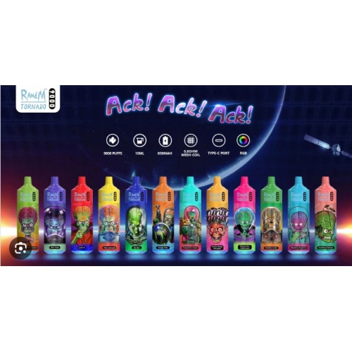 R and M Tornado 9000 Puffs Disposable Vape