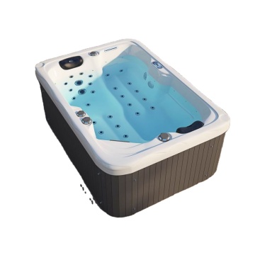Virpol Design Hoogwaardige buitenwendige whirlpool bubbelbaden met tv, tweepersoon jet Massage Bathtub