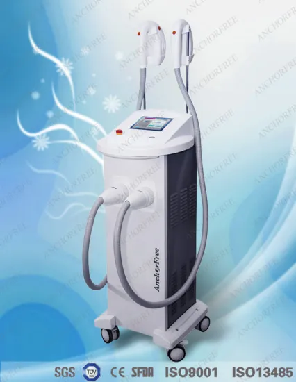 2 Handpieces Skin Rejuvenation Machine With E-light Ipl Rf