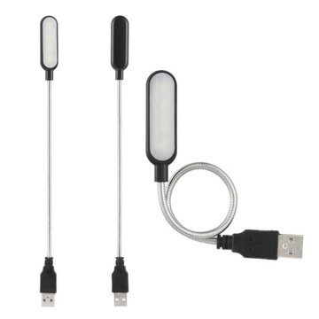 Travel Portable USB Reading Lamp: A Flexible LED Book Night Light Powered by Laptop, Perfect Christmas Gift