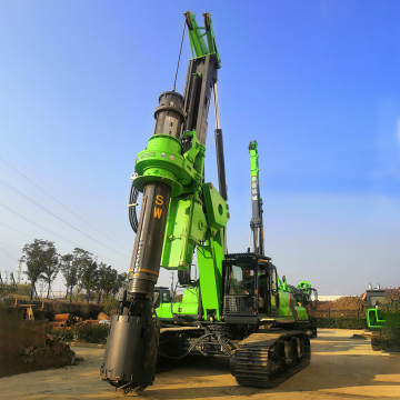 Low Headroom Hydraulic Crawler Chassis Rotary Drill Rig - Easy Maintenance 280/2000kW/rpm