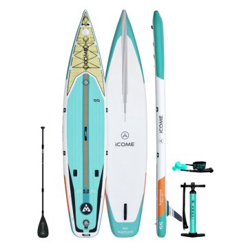 PROFESSIONAL SUMPTUOUS 12`6`` INFLATABLE PADDLE BOARD