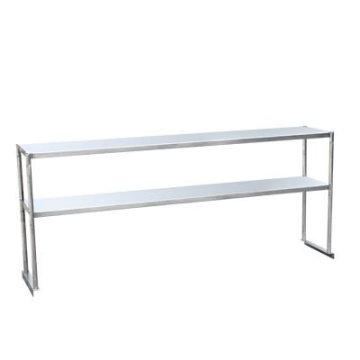 NSF Approved Stainless Steel Over-Shelf and Table Mount Shelves