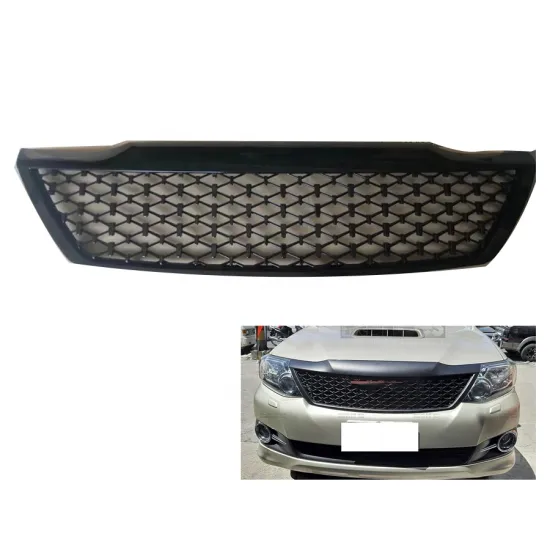 ABS Black Front Bumper Grille for Toyota Fortuner 2012-2015 Upper Grill