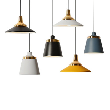 Antique Industrial Pendant Lighting Aluminum Shade African Style Hanging Lamp
