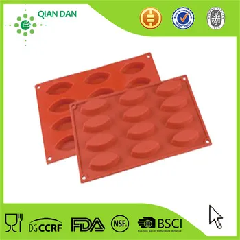 FDA level non stick silicone muffin cake mould