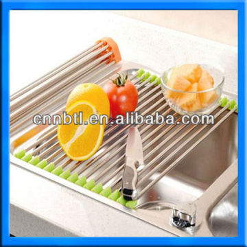 Stainless steel drain rack