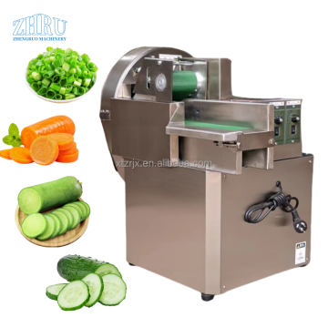 220V Multifuncional cebolla verde y cortador de frutas para plantas de procesamiento de vegetales