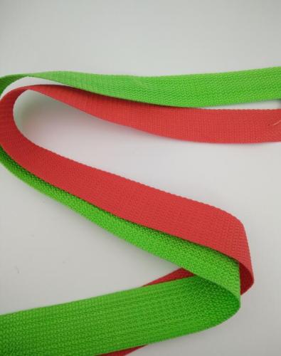 Màu đỏ 900D rỗng plian mẫu PP webbing PP mô hình ribbon