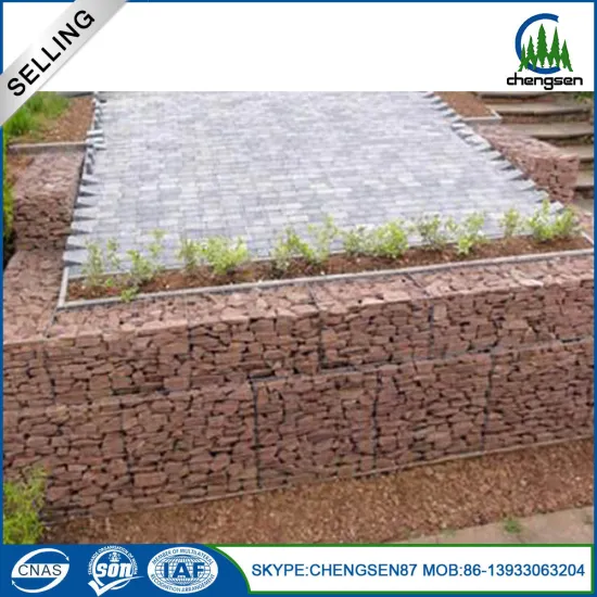 Best selling Professional Galvanized welded Gabion Basket