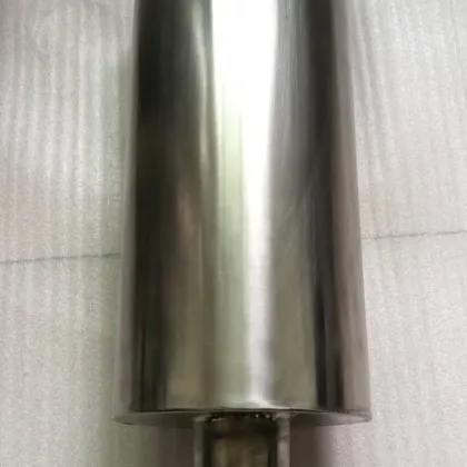 Oval Muffler Offset Racing Exhaust System Muffler