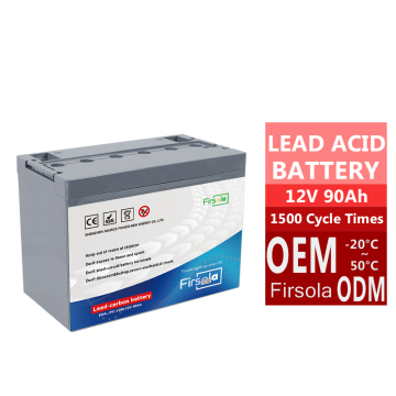 Batteria in gel da 90 ah 12v per backup in sala macchine con servizio online