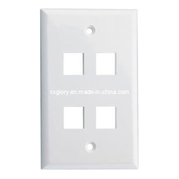 4 Port 120 Type Long Faceplate
