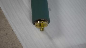 Composite printing press rubber roller