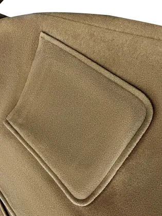 Women's brown wool coat