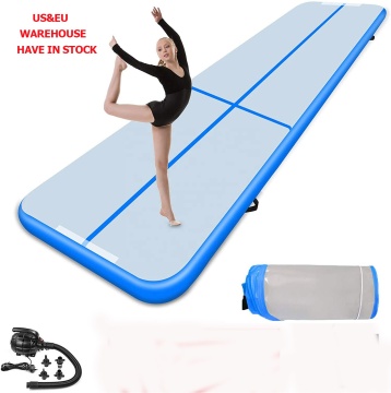 Inflatable Air Track Tumbling Mat for Gymnastics and Home Use - Eco-friendly Custom Digital Printing