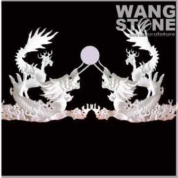 Hand Carving Chinese Nature Stone Dragon Statue