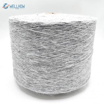 1/6nm 6%lana 15%nylon 27%acrilico 50%poliestere 2%filato spandex lana alpaca come filato