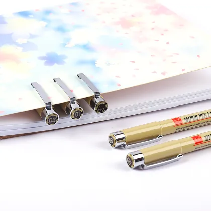 Tube Pen Art Hand Drawing Line Sketch Set