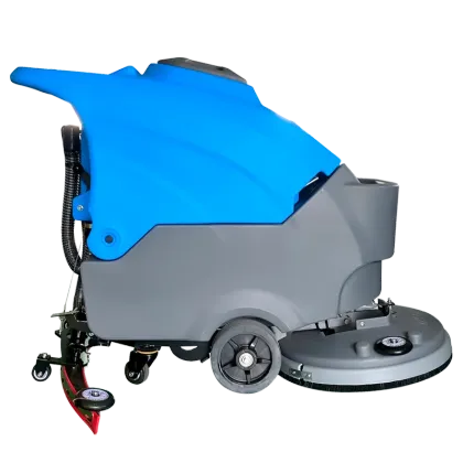 Hand Push Scrubbing Machine - Workshop Floor Scrubber