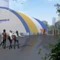 Commercial Use Durable PVC Material Inflatable Hangar Tent
