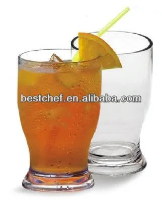 horn sharp plastic Juice glass/beverage glass
