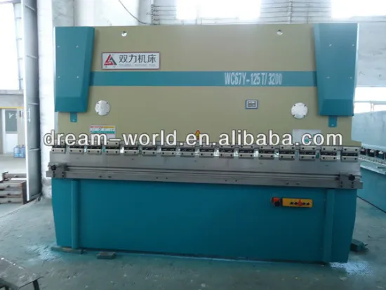 Hydraulic Carbon Steel Bending Machine , Hydraulic Plate Press Brake with 250ton and 4000mm