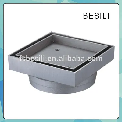 Insert Tiles concealed floor drain Chromed Floor Waste 118823W